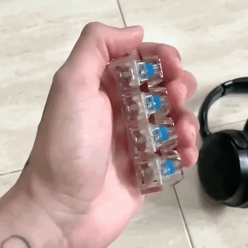 KeyPulse - Mini Teclado Anti-Estrés Portátil